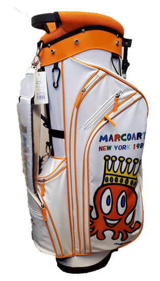 **日本初限定販売**MARCOART New York 1989 オリジナルキャディバッグ　White／白